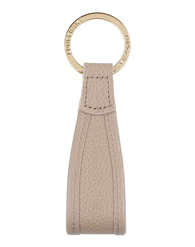 LONGCHAMP Key ring Taupe Leather