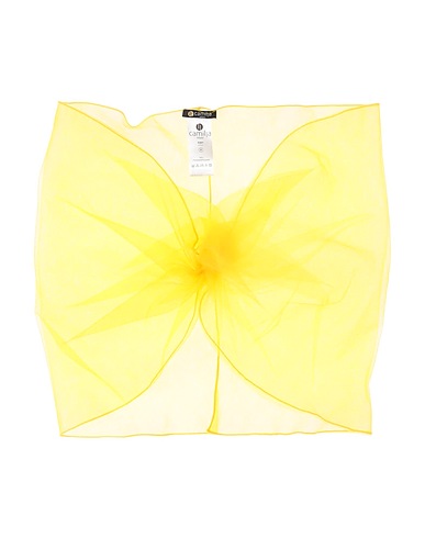CAMILLA  Milano Écharpes et foulards Jaune 100% Polyester