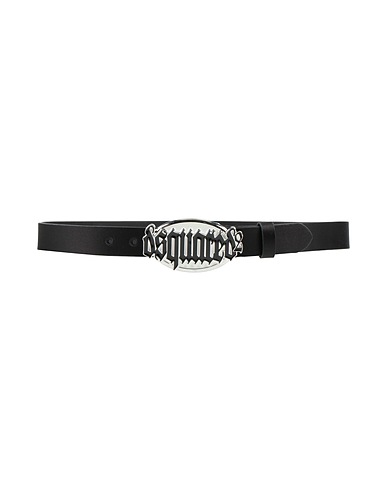 DSQUARED2 Regular belt Black Leather