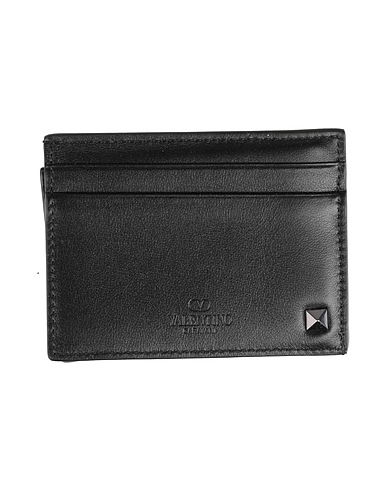 VALENTINO GARAVANI Small Leather Goods Black Leather