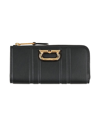 FERRAGAMO Wallet Black 100% Calfskin