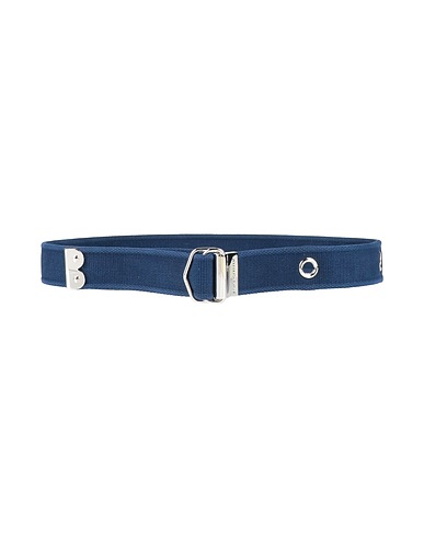 DOLCE&GABBANA Stoffgürtel Blau 100% Polyester