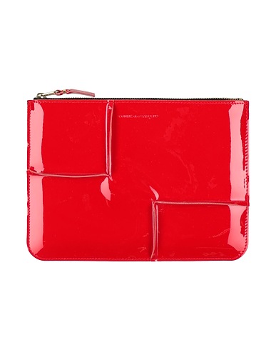 COMME des GARÇONS Pouch Red 100% Cow leather