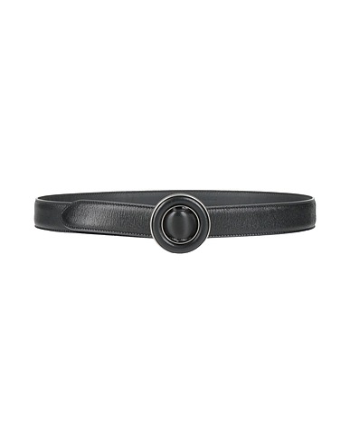 SAINT LAURENT Regular belt Black Leather