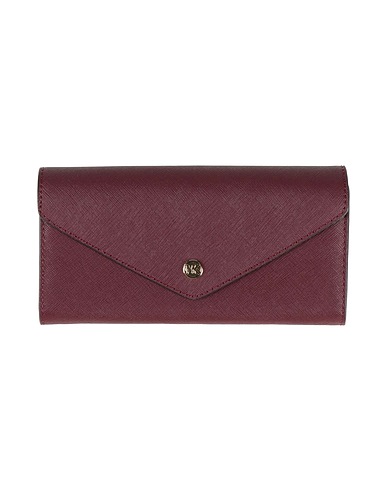 MICHAEL MICHAEL KORS Brieftasche Bordeaux 90% PVC - Polyvinylchlorid, 9% Polyester, 1% Polyurethan