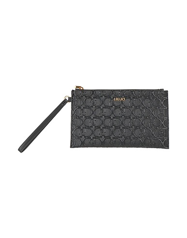 LIU •JO Handtasche BETTER
 Schwarz 100% Polyester, Poliurethan-Harz