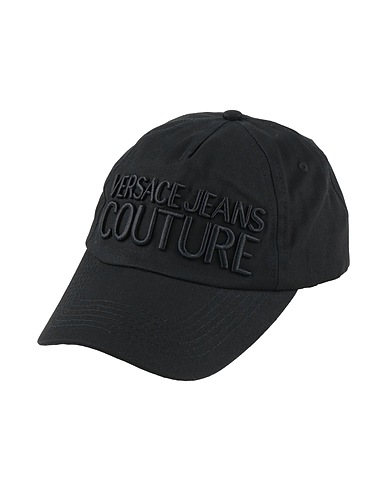 VERSACE JEANS COUTURE Hat Black 100% Cotton