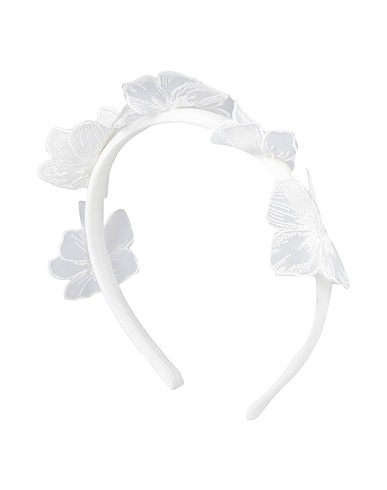 ELISABETTA FRANCHI Haaraccessoire LA MIA BAMBINA Weiß Gewebefasern