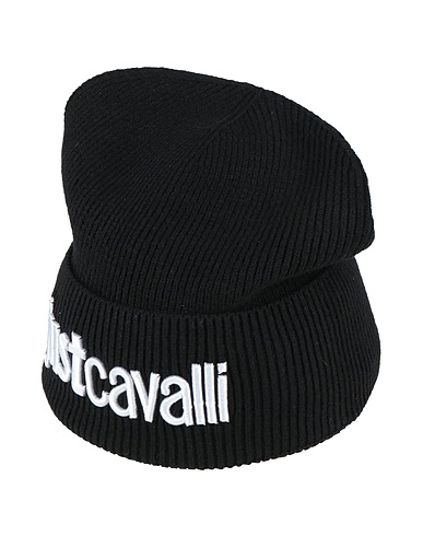JUST CAVALLI Mützen & Hüte Schwarz 54% Polyester, 20% Polyamid, 20% Acryl, 6% Wolle