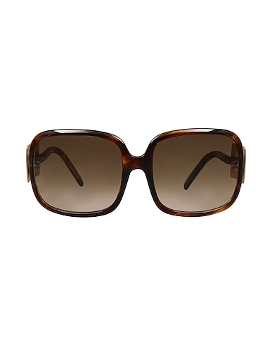 ROGER VIVIER Sunglasses Brown Plastic, Metal