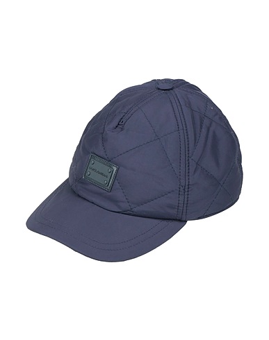 DOLCE&GABBANA Hat Midnight blue 58% Polyamide, 42% Polyester