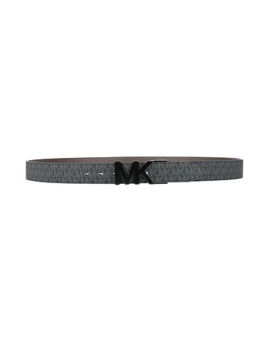 MICHAEL KORS MENS Fabric belt Black 89% PVC - Polyvinyl chloride, 10% Polyester, 1% Polyurethane