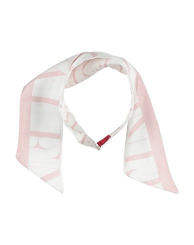 VALENTINO GARAVANI Scarves and foulards White 100% Silk