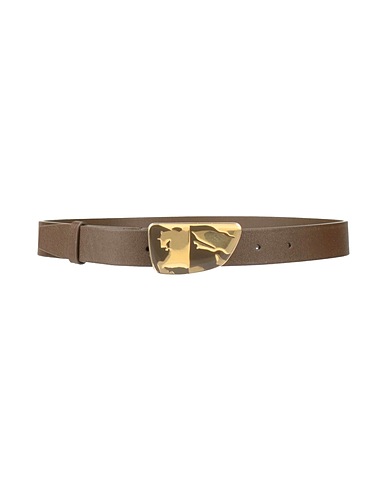 BURBERRY Thin belt Chocolate brown Calfskin