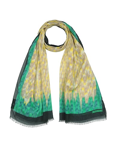 MISSONI Κασκόλ, εσάρπες και φουλάρια Μπεζ 85% Μοντάλ, 15% Μετάξι