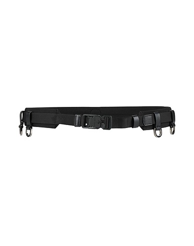 GIORGIO ARMANI High-waist belt NEVE Black 70% Polyamide, 30% Polyester, Calfskin