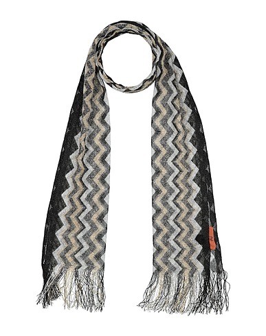 MISSONI Scarves and foulards Light grey 65% Viscose, 35% Polyester