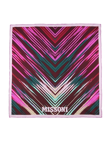 MISSONI Scarves and foulards Burgundy 100% Silk