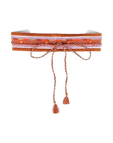 NENETTE High-waist belt TOUS LES JOURS Camel Textile fibres