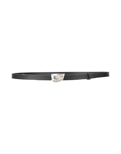BURBERRY Thin belt Black Calfskin