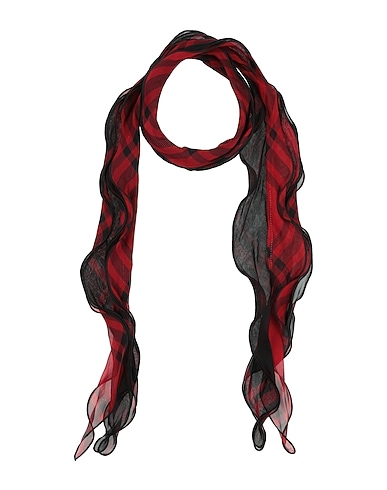 BURBERRY Scarves and foulards Red 100% Silk