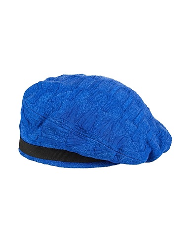 4SDESIGNS Hat Blue 54% Viscose, 46% Cotton