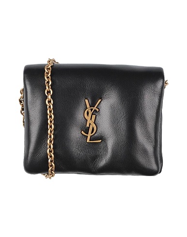 SAINT LAURENT Marroquinería Negro Cuero