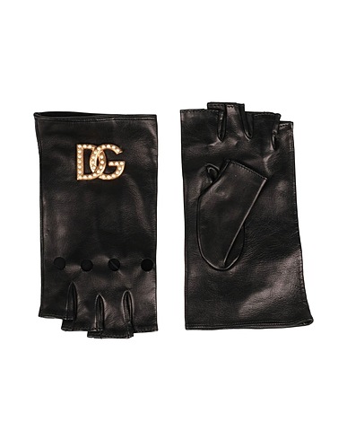 DOLCE&GABBANA Gloves Black 100% Lambskin
