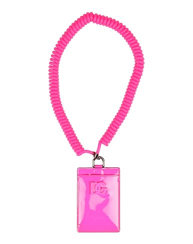 DOLCE&GABBANA Small Leather Goods Fuchsia Leather