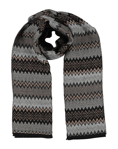 MISSONI Scarves and foulards Grey 50% Wool, 50% Acrylic