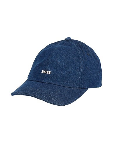 BOSS Hat Blue 100% Cotton