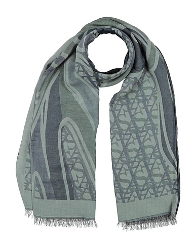 ALESSIA SANTI Scarves and foulards Navy blue 71% Cotton, 29% Modal