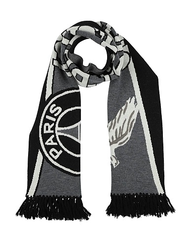 3.PARADIS Scarves and foulards Black 100% Merino Wool