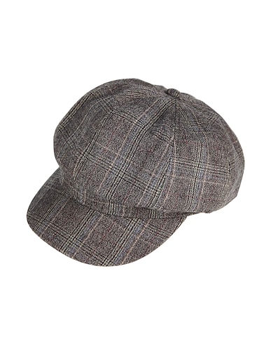 MAX&Co. Hat Grey 72% Polyester, 28% Viscose