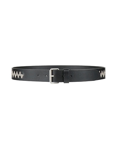 WEEKEND MAX MARA Regular belt Black Leather