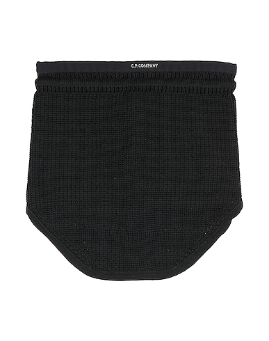 C.P. COMPANY Scarves and foulards Black 100% Wool