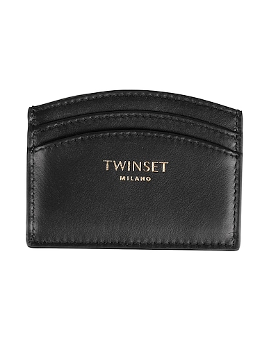 TWINSET Marroquinería Negro 100% Piel de bovino