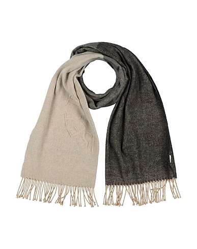 TWINSET Scarves and foulards Sand 50% Cotton, 50% Acrylic