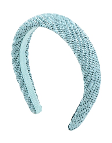 WEEKEND MAX MARA Hair accessory Sky blue 52% Cotton, 48% Polyamide