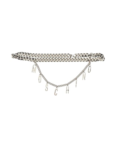 MOSCHINO Belts COUTURE Silver Metal