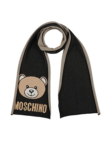 MOSCHINO Schals und Foulards Schwarz 80% Viskose, 11% Polyamid, 9% Polyester