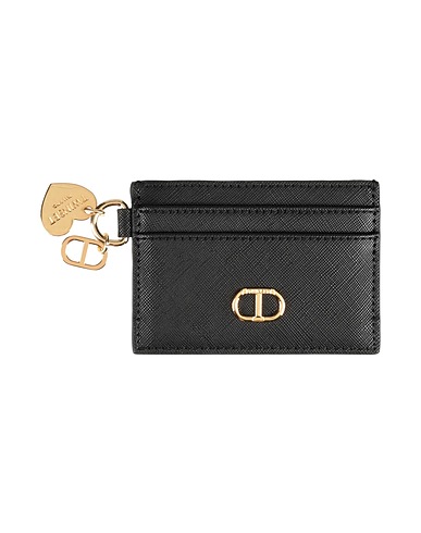 TWINSET Small Leather Goods Black 100% Polyurethane