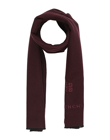 GIVENCHY Scarves and foulards Plum 65% Wool, 35% Cashmere