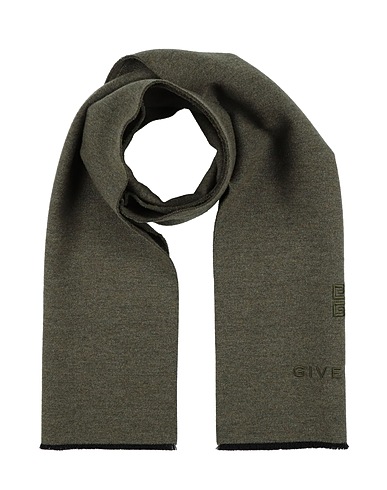 GIVENCHY Κασκόλ, εσάρπες και φουλάρια Στρατιωτικό πράσινο 65% Μαλλί, 35% Κασμίρι