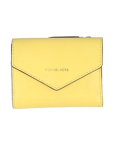 MICHAEL MICHAEL KORS Brieftasche Gelb Leder