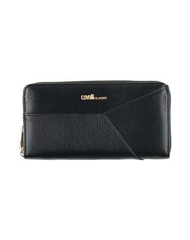 CAVALLI CLASS Wallet Black 100% Polyurethane