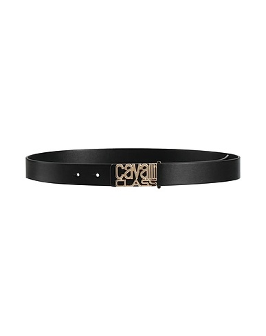 CAVALLI CLASS Ceinture standard Noir Cuir
