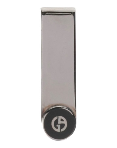GIORGIO ARMANI Wallet Silver 96% Silver, 4% Enamel