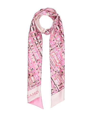 FERRAGAMO Scarves and foulards Pink 100% Silk