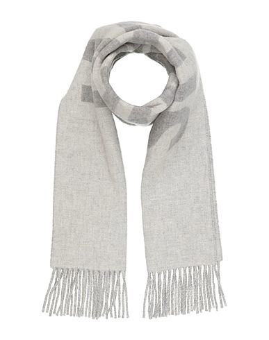 JACQUEMUS Scarves and foulards Light grey 100% Virgin Wool